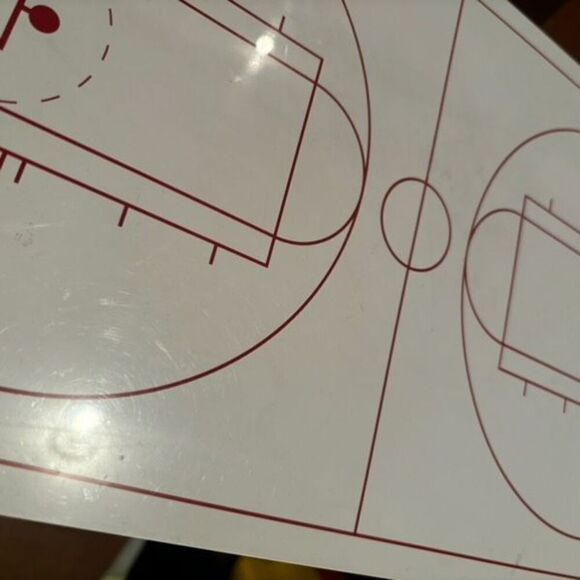 Crown 14” Basketball Dry Erase Clipboard - Picture 4 of 5